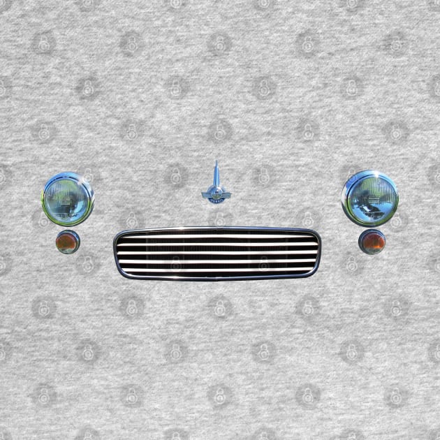 Morris Minor classic car minimalist grille photo by soitwouldseem